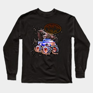 car monster 4x4 Long Sleeve T-Shirt